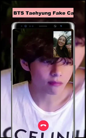 Taehyung Fake Call Screenshot 3