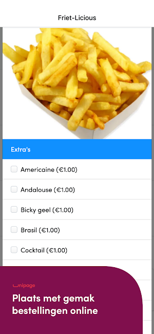 Friet-Licious Lebbeke Screenshot 0