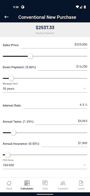 RMC Home Mortgage Screenshot 2