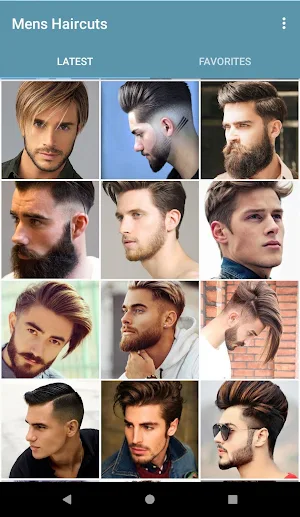 Mens Haircuts Screenshot 3