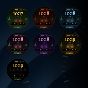 Forest Cabin - watch face Screenshot 2