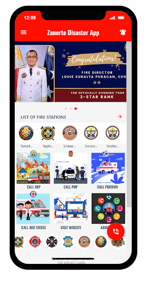 Zanorte Disaster App Screenshot 3