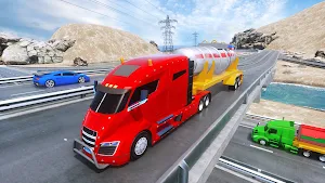 Oil Tanker Game- Truck Driving Screenshot 1