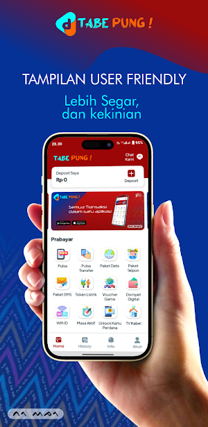 TABE PUNG ! - Mitra Pulsa PPOB Screenshot 1