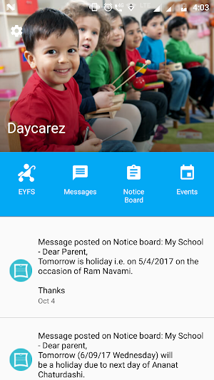 Daycarez screenshot 2