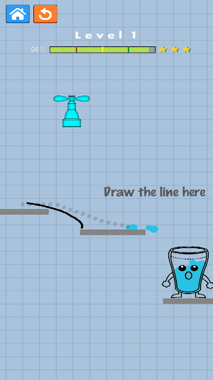 Glass Water offline game Screenshot 0