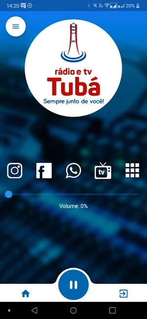 Rádio e Tv Tubá Screenshot 1