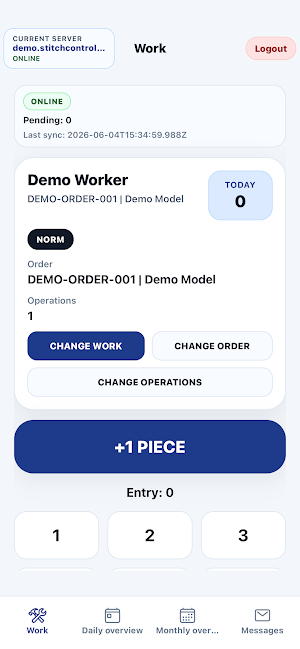 StitchControl Screenshot 2