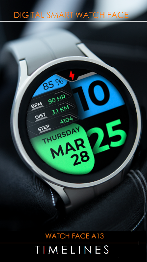 Watch Face A13 Screenshot 2