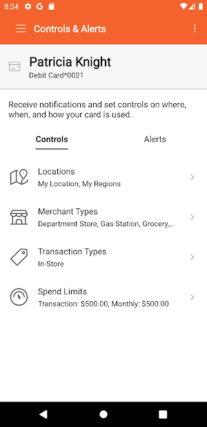 Golden Valley Card Mobile Screenshot 1