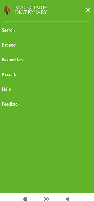 Macquarie School Dictionary Screenshot 3