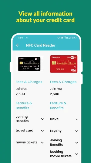 NFC Credit Card Reader Screenshot 2