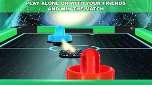 Air Hockey - Ice & Glow Screenshot 0