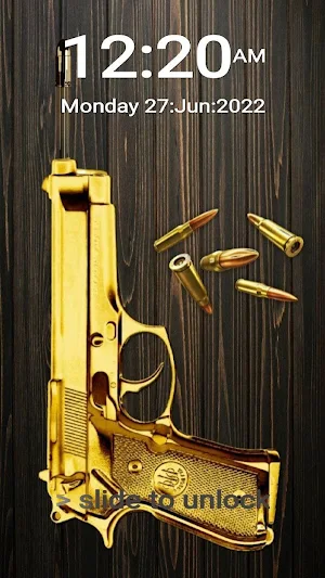 Revolver Fire Lock Screen 2022 Screenshot 0