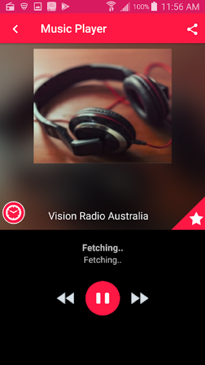 Vision Radio App Screenshot 0