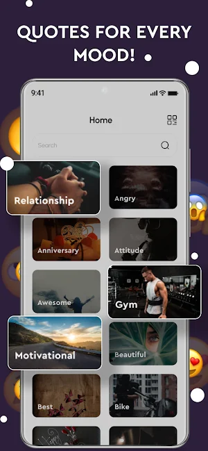 Daily Quotes & Statuses Screenshot 1