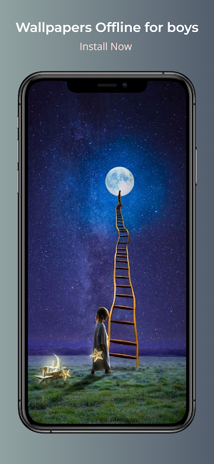 Wallpaper Offline for Boys Screenshot 2
