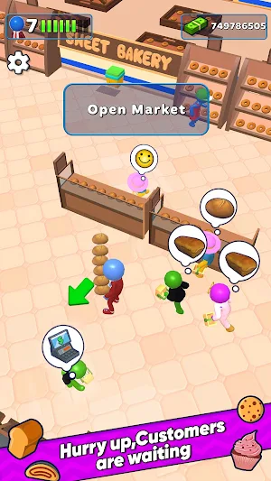 Super Mart Saga: Idle Arcade Screenshot 3