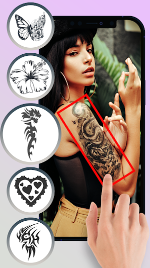 Tattoo Photo Editor App Screenshot 2