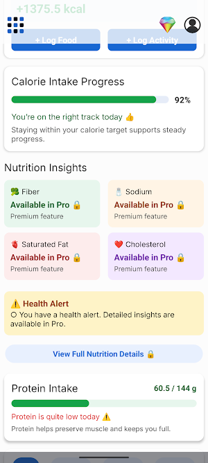 Weight Loss Goal Tracker Screenshot 1