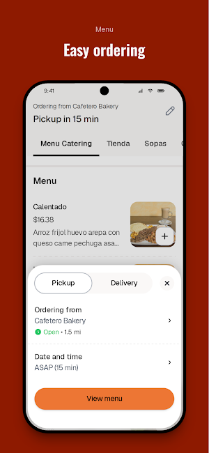 El Cafetero Bakery Screenshot 2