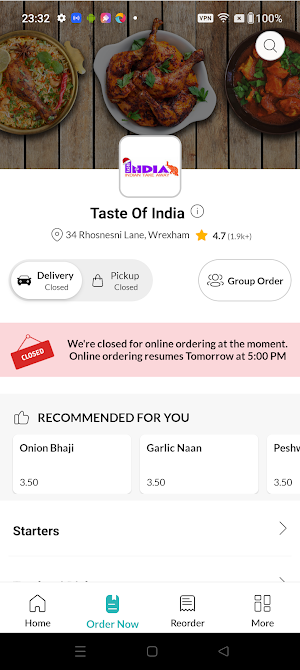 Taste Of India Screenshot 1