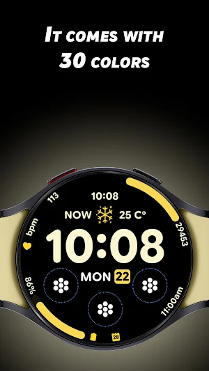 Ultra Time 3 - Watch face Screenshot 1
