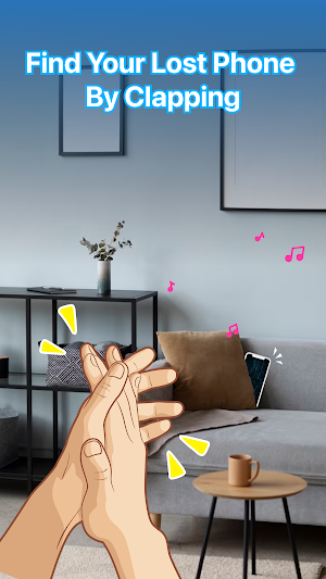 Find My Phone By Clap & Flash Screenshot 1