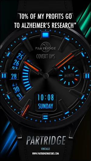 Covert Ops Watch Face V21 Screenshot 0
