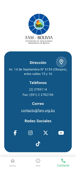 Directorio Municipal Screenshot 2