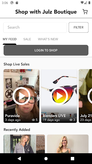 Shop with Julz Boutique Screenshot 1
