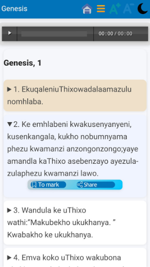 Ibhayibhile YesiXhosa Screenshot 1