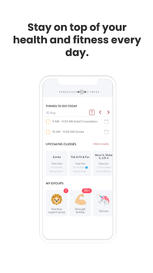 Pensacola Fitness Screenshot 1