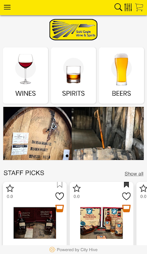 Gold Eagle Wine and Spirits Screenshot 1