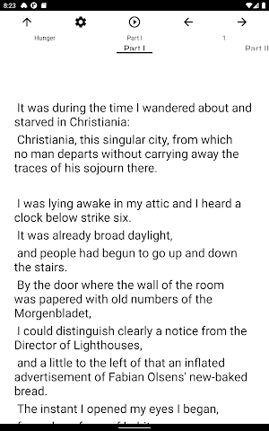 Book, Hunger Screenshot 3