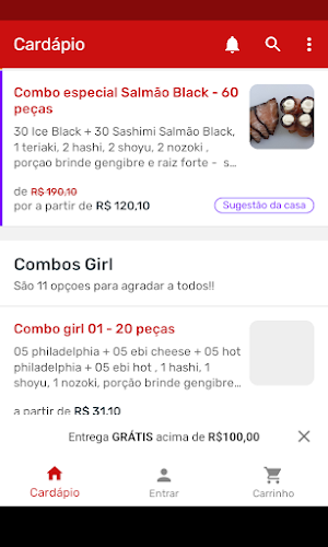 Sushi Girl Delivery Screenshot 1