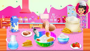 Strawberry Cakes Maker Bakery Screenshot 2