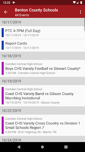 Benton County Schools Screenshot 2