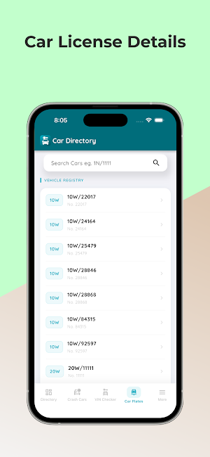 Car Directory Screenshot 2