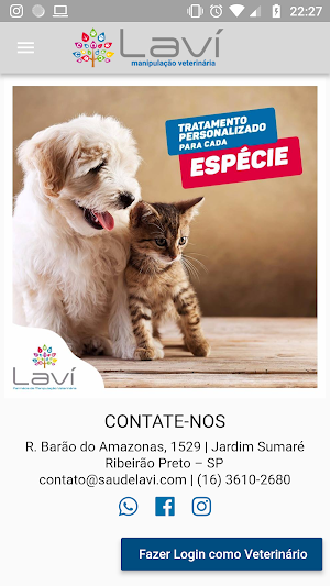 Lavi Saúde Animal Screenshot 0