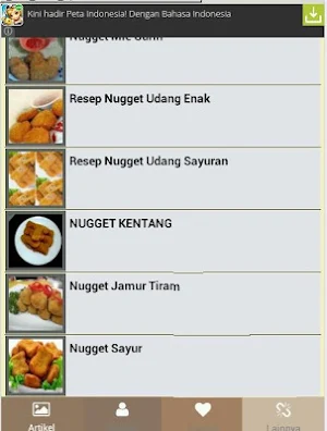 nugget recipe collection Screenshot 2