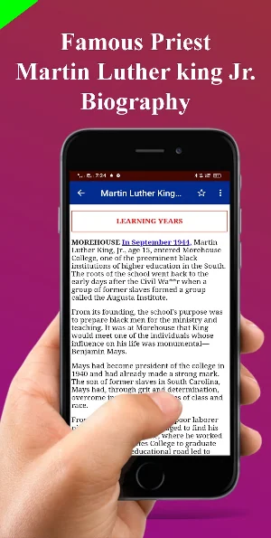 Luther King JR. Biography Screenshot 3
