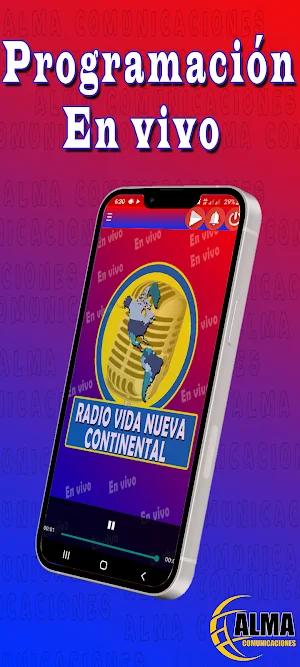 Radio Vida Nueva Continental Screenshot 0
