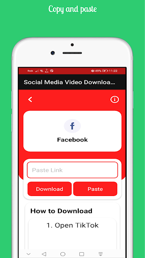 Social Media Video Downloader  Screenshot 1