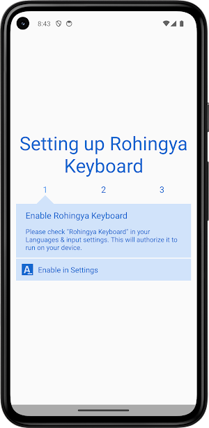 Rohingya Keyboard Screenshot 1