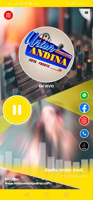 Radio Unión Andina - 106.7 FM Screenshot 0