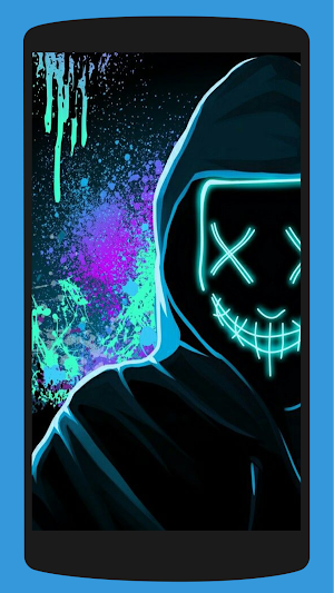 LED Purge Mask Wallpaper 4K Screenshot 2