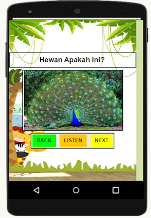 PENGENALAN NAMA HEWAN Screenshot 3