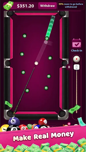 Pocket Rush Billiards Screenshot 2