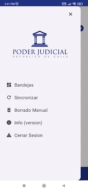 Seguridad Centro de Justicia Screenshot 1